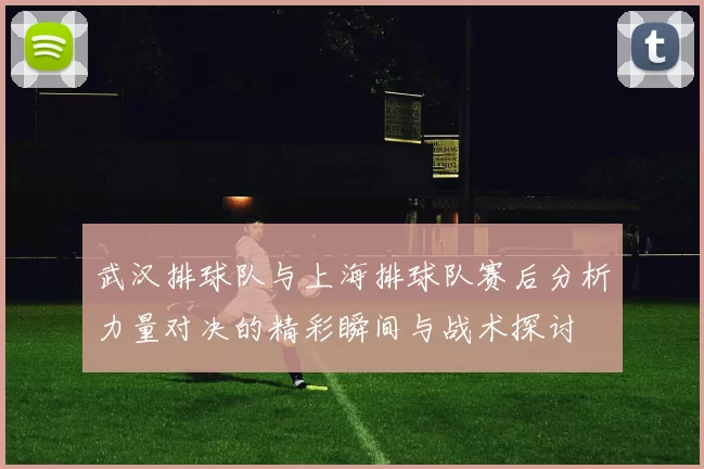 武汉排球队与上海排球队赛后分析力量对决的精彩瞬间与战术探讨